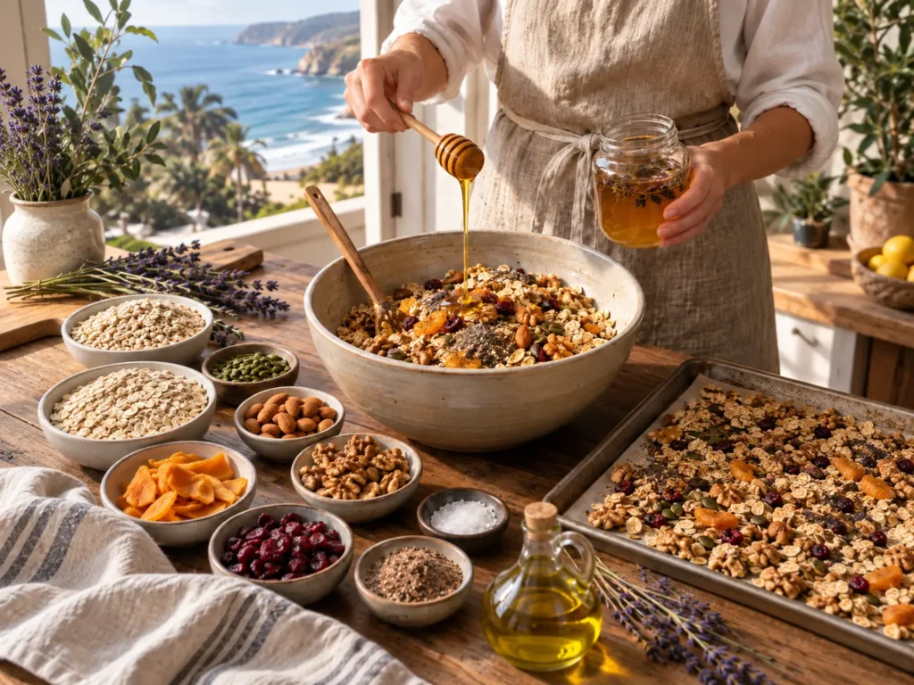 making granola